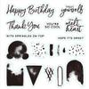 Bianriche Transparent Silicone Stamps, English Ice Birthday Card, #2 view 1