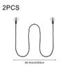 Vepoty Portable Retractable Clothesline, 2-Pack, Travel Clothesline with Hooks and Suction Cups view 4