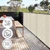 AMZYU Balcony Privacy Screen 55 x 800 cm, Brown view 2