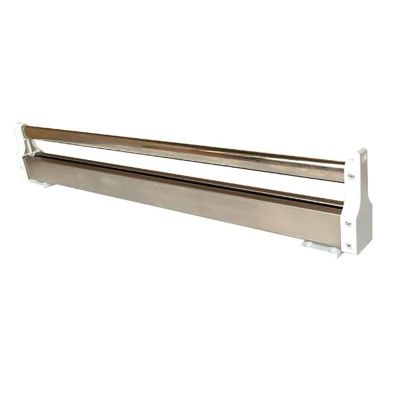 BZJPRFC Extendable Clothes Rod 30–80 cm, Steel Telescopic Closet Rod, Closet Organizer for Pants and Coats, 25 kg Capacity (Size: 700 mm/27.56 in)