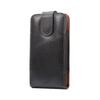 DFV mobile Genuine Leather Belt Holster with 360° Swivel Clip for Samsung Galaxy A32 5G (2021) - Black view 1