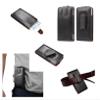 DFV mobile Genuine Leather Belt Holster with 360° Swivel Clip for Samsung Galaxy A32 5G (2021) - Black view 2