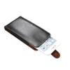 DFV mobile Genuine Leather Belt Holster with 360° Swivel Clip for Samsung Galaxy A32 5G (2021) - Black view 3