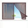 Magnetic Insect Screen for Windows, 165 x 95 cm, Brown view 1