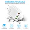 AXFEE 65W Multi-USB-C Charger, 5-Port USB-C/USB-A view 4