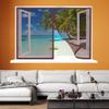 Magnetic Insect Screen Curtain, 190 x 105 cm, Brown view 1