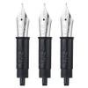Jinhao #5 Medium Fountain Pen Nibs for Jinhao 82, 88, 95 & 100 Mini Series, Silver, 3-Pack view 2
