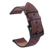 AEMALL Leather Watch Band for Huawei GT 2/GT2 Pro 42/46 mm, Replacement Band Compatible with Most Watches with 20 mm/22 mm Bands, 20 mm Universal, Agate view 1