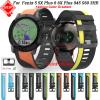 AEMALL 26 mm/22 mm Quick-Release Silicone Band for Garmin Fenix 6/6X Pro, 5/5X Plus, 3/3HR, S62, 935, Enduro MK1/MK2, Forerunner 935/945, Agate view 2