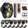 AEMALL 26/22 mm Quick-Fit Silicone Watch Band for Garmin Fenix 6X, 6 Pro, 5X, 5 Plus, 3 HR, 935 and Enduro, Agate view 2