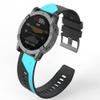 AEMALL 26/22 mm Quick-Fit Silicone Watch Band for Garmin Fenix 6X, 6 Pro, 5X, 5 Plus, 3 HR, 935 and Enduro, Agate view 4