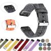 AEMALL 22/26 mm Quick-Release Nylon Smartwatch Bands for Garmin Fenix 6, 6X Pro, 5X, 5 Plus, 3HR, Forerunner 935 and 945, Agate view 2