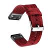 AEMALL 22/26 mm Quick-Release Nylon Smartwatch Bands for Garmin Fenix 6, 6X Pro, 5X, 5 Plus, 3HR, Forerunner 935 and 945, Agate view 4
