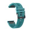 CEKGDB 26/22/20 mm Silicone Watch Band for Garmin Fenix 7X/7/7S, Quick Release, Easyfit, Agate view 1