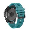 CEKGDB 26/22/20 mm Silicone Watch Band for Garmin Fenix 7X/7/7S, Quick Release, Easyfit, Agate view 3