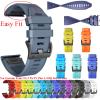 CEKGDB 26/22/20 mm Silicone Watch Band for Garmin Fenix 7X/7/7S, Quick Release, Easyfit, Agate view 4