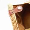 YKFengYan Fengyan Handwoven Rattan Straw Shoulder Bag, Color E, 20 × 8 cm view 2