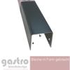 Gray Aluminum U-Channel Cover Profile, 1.5 mm, RAL 7016, 30 x 80 x 30 mm, 500 mm view 2