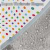 TropicalLife Colorful Round Polka-Dot Picnic Blanket, Waterproof and Foldable view 4