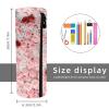 Seamless Canvas Pencil Case, Coin Purse & Cosmetic Bag, Multi #06, 20 x 6.3 cm view 4