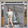 Magnetic Insect Screen Door Curtain, 270 x 300 cm, Black view 1