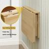 GLTZEN Solid Wood Wall-Mounted Folding Table, 31.5 x 23.6 in view 2