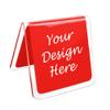 Muka Personalized Tent-Style Table Numbers, Double-Sided, 8 x 8 cm view 1