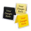 Muka Personalized Tent-Style Table Numbers, Double-Sided, 8 x 8 cm view 2