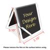 Muka Personalized Tent-Style Table Numbers, Double-Sided, 8 x 8 cm view 3