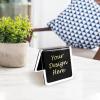 Muka Personalized Tent-Style Table Numbers, Double-Sided, 8 x 8 cm view 4