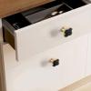 PILYON Door Knobs, 2-Pack, Aurora Gray, 25 x 33.6 mm view 4