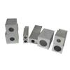 1 Pc Aluminum Alloy Square Tube, Outer Square and Inner Round Opening, 19 x 19 mm, 8 mm Opening, 50 cm view 4