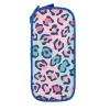 Lepard Large-Capacity Pencil Case for Adults, Office and Work, Pink view 2