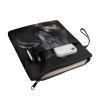 Biyejit Black Horse Zippered Book Cover, Washable, 29.6 x 21.9 cm view 3