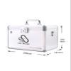 Family Medicine Cabinet, Lockable First-Aid Storage Box view 2