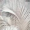 Feeby 3D Palm Leaf Wallpaper, Textured Vinyl, 450 x 315 cm, Non-Woven view 4
