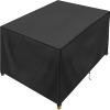 Jianghu Art 600D Oxford Garden Furniture Cover, 130 x 130 x 77 cm view 1