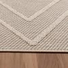 Teppium Outdoor Rug, Weather-Resistant, 240 x 340 cm, Beige, Sisal Look view 3