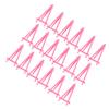 Anneome 30-Piece Mini Plastic Easel Set, Foldable view 1