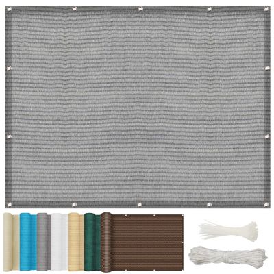 Rectangular Shade Sail 2.6 x 2.8 m, HDPE 220 g/m², Gray