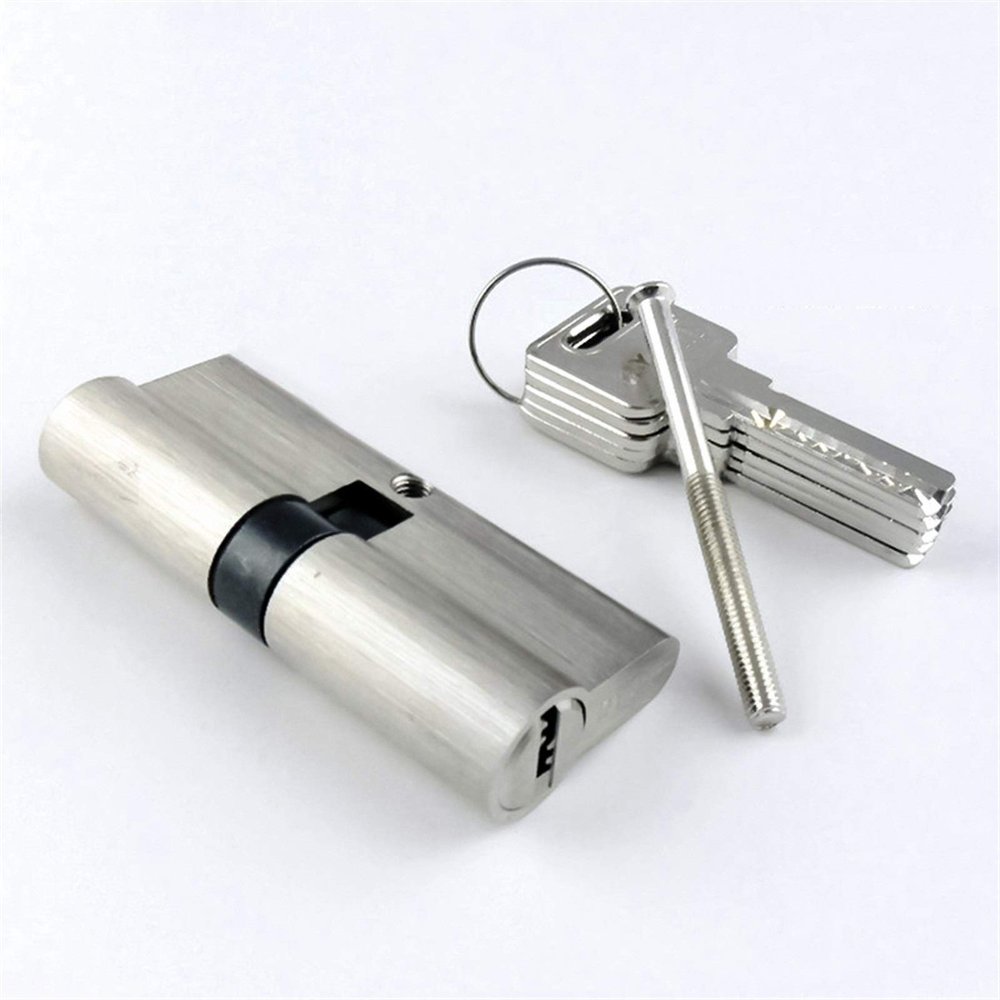 Door Lock Cylinder with Thumb Turn (Color: Sly 80 [40/40])