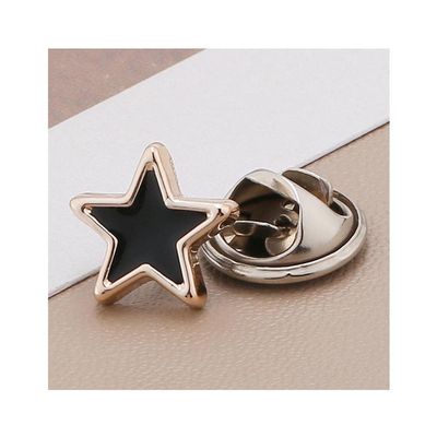 Uteruik Blouse Brooch Pins, Invisible Clothing Buttons, 10-Piece Set (#B)