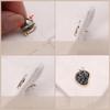 Uteruik Blouse Brooch Pins, Invisible Clothing Buttons, 10-Piece Set (#B) view 4