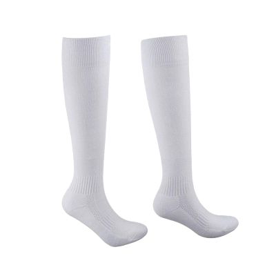 Ronyme Fencing Socks for Men, White, Size S