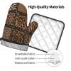 Wild Zoo Oven Mitt and Potholder Set, 2-Piece, Heat-Resistant and Waterproof view 3
