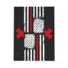 Firefighter American Flag Greeting Card view 4