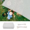 Breathable Sun Shade Sail 5 x 9.5 m, 85% UV Protection, with Free 5 m Rope view 1