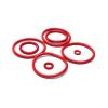 ICAMAS 10-Pack Red VMQ Silicone O-Rings, 2 mm Cross-Section, 13 mm OD, Food-Grade view 1