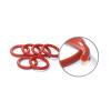 ICAMAS 10-Pack Red VMQ Silicone O-Rings, 2 mm Cross-Section, 13 mm OD, Food-Grade view 4