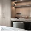 PILYON Cabinet Handles, 2-Pack, Crystal Single-Hole Pulls, 96 mm Hole Spacing, Light Gold view 3